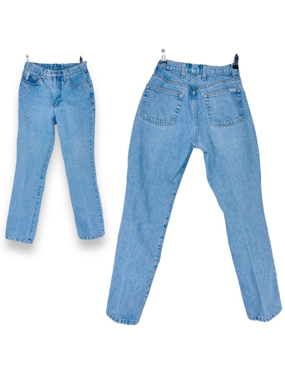 Vintage Guess Womens 1990s 90s Light Wash Denim Jeans 26" - 27"